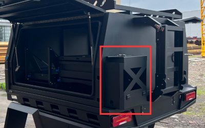 Lockable Jerry Can Holder